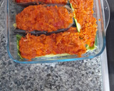 Foto del paso 5 de la receta: Berenjena y calabacín relleno Thermomix