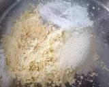 A picture of step 2 of Kothambir vadi (Maharashtrian snack).