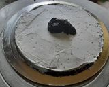 A picture of step 8 of Black forest cake stuff California crunchy walnuts cake.