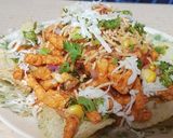 A picture of step 5 of Kurkure chaat.