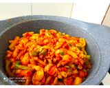 عکس مرحله 1 از دستور پاستا مخلوط با سویا😋🍝