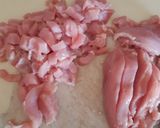 A picture of step 1 of Chicken salad.