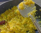 A picture of step 3 of Raw papaya Sambharo with a kick.