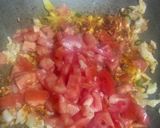 A picture of step 4 of Masala Macaroni.
