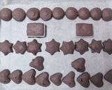Hình bước làm 5 của món Bánh quy bơ nhân sôcôla