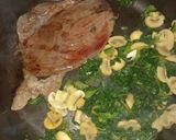 Foto del paso 1 de la receta: Bife de Picaña a la plancha con espinaca y hongos