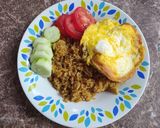 Foto langkah ke 7 dari resep Nasi goreng ebi.