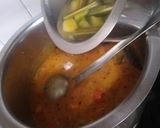 A picture of step 6 of South Indian Thali.