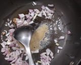 A picture of step 2 of Vegan Mushroom soup.