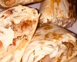 A picture of step 8 of Tortilla wrap.