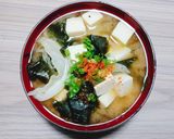 Hình bước làm 3 của món Miso soups (kèm bắp cải)