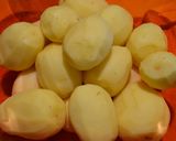 Une image de l'étape 1 de Pommes de terre au four.