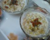A picture of step 4 of Bundi raita.