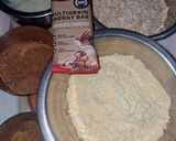 A picture of step 1 of Oats Besan Jaggery Cookies.
