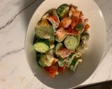 A picture of step 10 of Greek Salad.