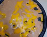 A picture of step 3 of Choco orange waffle cake.