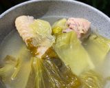 Foto langkah ke 5 dari resep Sop sawi asin.