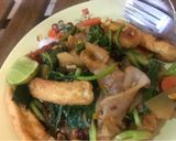 รูปขั้นตอนการทำที่ 6 ของ ผัดซีอิ้วเต้าหู้ (เจ) 🍲
