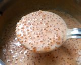 A picture of step 7 of Caramel sago (payasam) kheer.