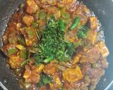 A picture of step 3 of Paneer tikka masala.