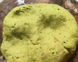 A picture of step 2 of Matar Baati.