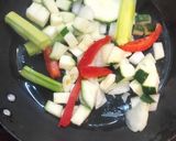 Foto del paso 2 de la receta: Espaguetis con lentejas y rustrido