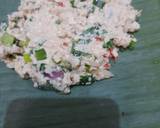 Pepes telur asin pedas langkah memasak 3 foto