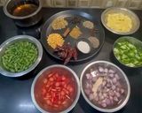 A picture of step 7 of Bisi Bele Bhat.