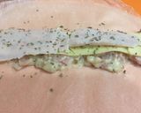Foto del paso 5 de la receta: Flautin de brick con bacon bechamel pavo y queso
