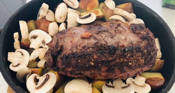 Como hacer Lomo Vetado Con Verduras Al Horno | Cocinar en casa