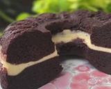 Foto langkah ke 9 dari resep Brownies Ketan Hitam Cream Cheese.