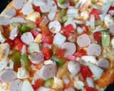 Foto langkah ke 4 dari resep Pizza Krucils.