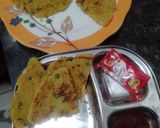 A picture of step 9 of पौष्टिक वेज चीला (poushtik veg cheela recipe in hindi).