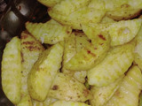 بطاطس ويدجز مشويه 😋😋😋