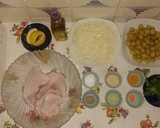 Foto del paso 1 de la receta: Tajín de pollo con aceitunas