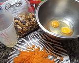 Foto del paso 1 de la receta: Budín de zanahoria con mix de frutos secos!!