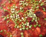 A picture of step 7 of Quick and Easy Meatballs with Spaghetti.