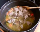 Hình bước làm 4 của món Món Pháp - Bourguignon De Boeuf (Bò Hầm Rượu Vang Đỏ)