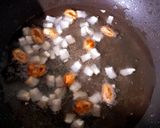 A picture of step 10 of Zafrani Pulao.