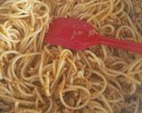 ஸ்பெகடி போலக்னீஸ்(இத்தாலி ஸ்பெஷல்)(italian spaghetti recipe in tamil) ரெசிபி ஸ்டேப் 9 புகைப்படம்