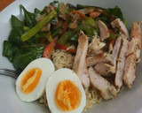 Foto del paso 4 de la receta: Fideos con pollo y verduras