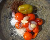 Foto langkah ke 3 dari resep Sambal Terong Kukus.