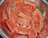 Foto langkah ke 3 dari resep Salmon Mentai Rice🍣.