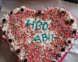 Foto langkah ke 10 dari resep Rainbow cake sederhana.