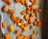 A picture of step 4 of Butternut, Bacon, Blue Cheese and Browned Butter Gnocchi.
