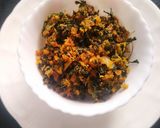 A picture of step 6 of Methi Besan Sabzi.