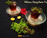 A picture of step 6 of Hibiscus Honey Lemon Tea.