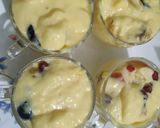 A picture of step 2 of Mixed fruit custard.