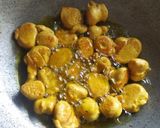 बेसन और सरसों सब्जी (besan aur sarson sabzi recipe in Hindi) रेसिपी चरण 2 फोटो