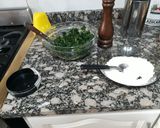 Foto del paso 1 de la receta: Buñuelos de espinaca
